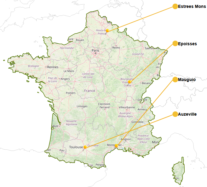 Sites CrosyeN France