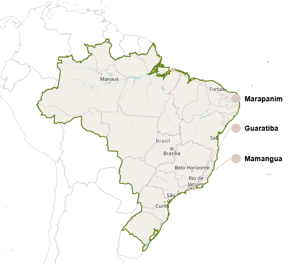 Sites_TROPECOS_brazil