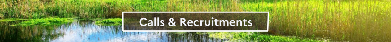 Calls & Recruitments Calls & Recruitments