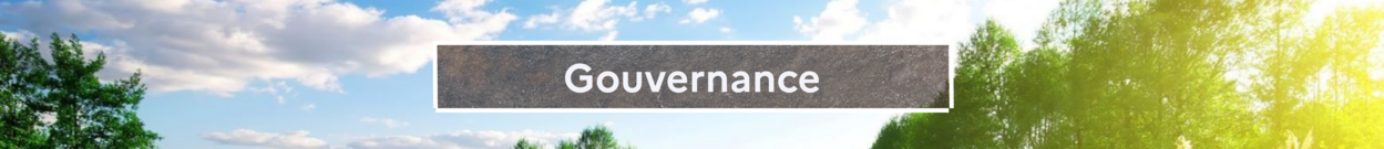 Gouvernance